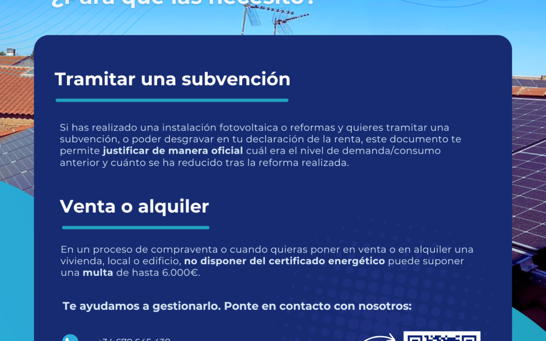 Flyer (info breve) para cada uno de los servicios